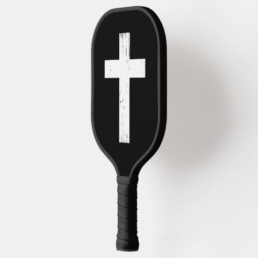 Vreedzaam kruis pickleball paddle (Links)