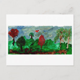 Vreedzaam landschap briefkaart