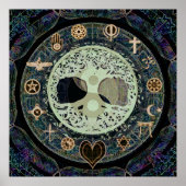 vreedzaam leven poster (Voorkant)