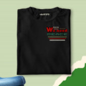Vreedzaam ontwerp t-shirt