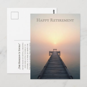 Vreedzaam Ontwerp voor Pensioenwens Briefkaart