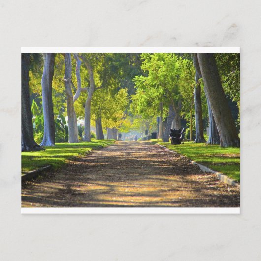 Vreedzaam pad briefkaart (Voorkant)