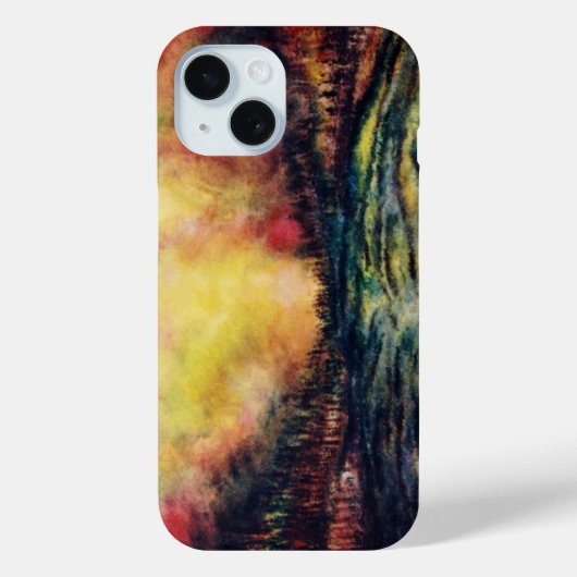 Vreedzaam pad Case-Mate iPhone case (Achterkant)