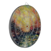 Vreedzaam pad dartbord (Voorkant Links)