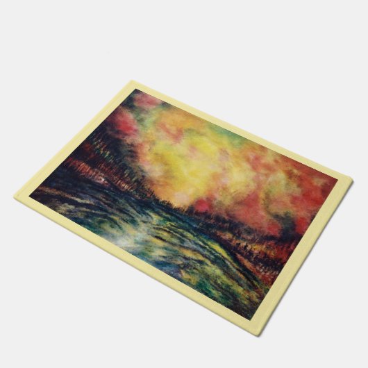 Vreedzaam pad deurmat (Schuin)