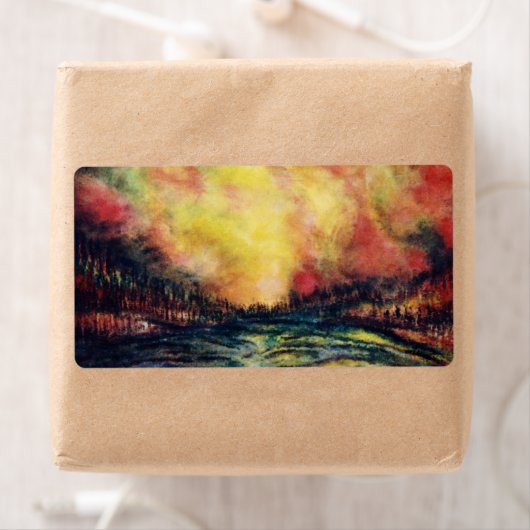 Vreedzaam pad etiket (Insitu)