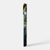 Vreedzaam pad iPhone 15 hoesje (Linkerkant)
