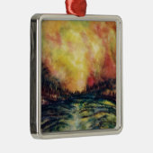 Vreedzaam pad metalen ornament (Rechts)