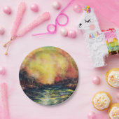 Vreedzaam pad papieren bordje (Feest)