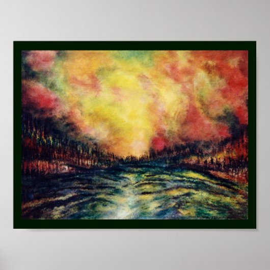 Vreedzaam pad poster (Voorkant)