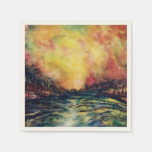 Vreedzaam pad servet (Voorkant)