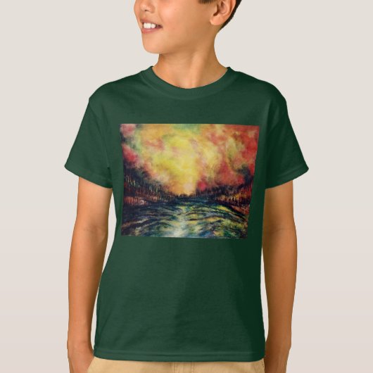 Vreedzaam pad t-shirt (Voorkant)