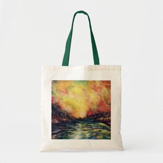 Vreedzaam pad tote bag (Voorkant)