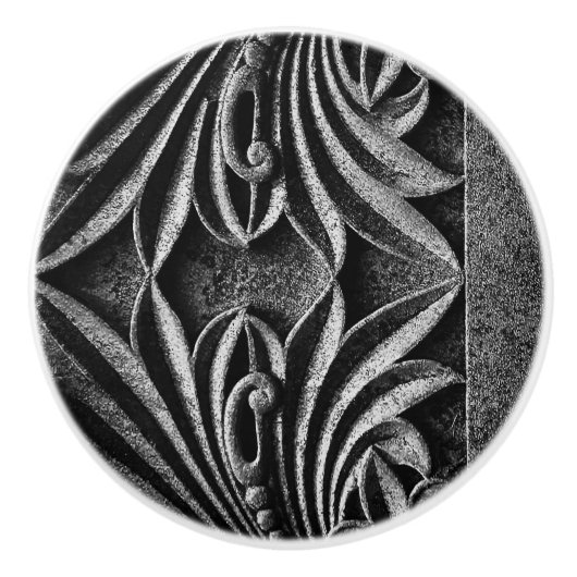 Vreedzaam passeren keramische knop (Voorkant)