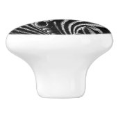 Vreedzaam passeren keramische knop (Zijkant)