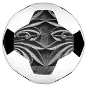 Vreedzaam passeren voetbal (Gedraaid)