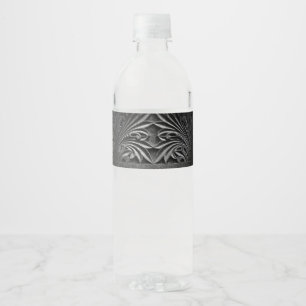 Vreedzaam passeren waterfles etiket