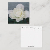 Vreedzaam Roos Notitiekaartje (Voorkant / Achterkant)