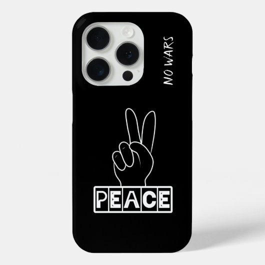 Vreedzaam teken Case-Mate iPhone case (Achterkant)