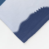 Vreedzaam tempellandschap bij zonsopgang fleece deken (Hoek)