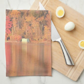 vreedzaam theedoek (Quarter Fold)