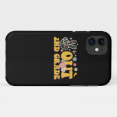 Vreedzaam uit de 2e klas Groovy laatste schooldag Case-Mate iPhone Case (Achterkant (horizontaal))
