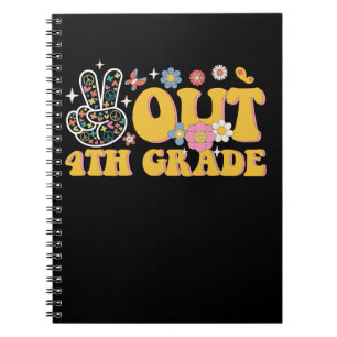 Vreedzaam uit de 4e klas Groovy laatste schooldag Notitieboek