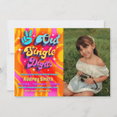 Vreedzaam Uit Met Enkele Cijfers Ik Ben 10 Met Fot Kaart (Voorkant)