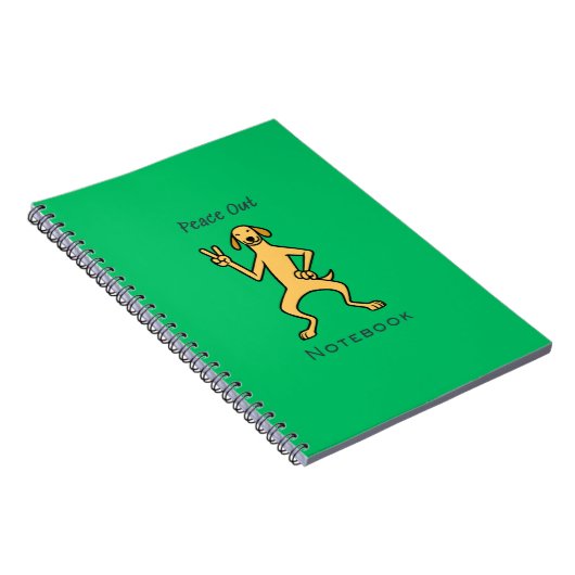 Vreedzaam Uit Notebook Notitieboek (Rechterzijde)