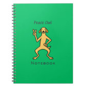 Vreedzaam Uit Notebook Notitieboek (Voorkant)