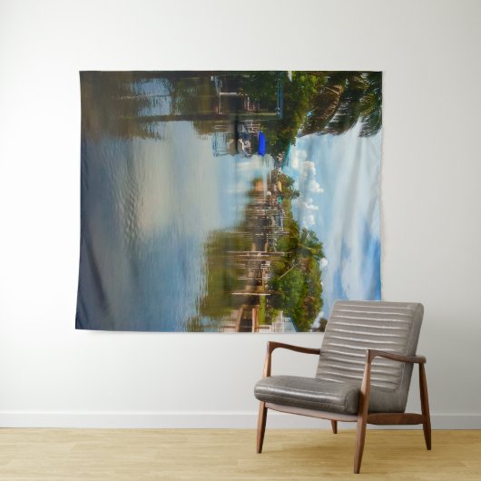 Vreedzaam Uitzicht Wandkleed (In Situ (horizontaal))