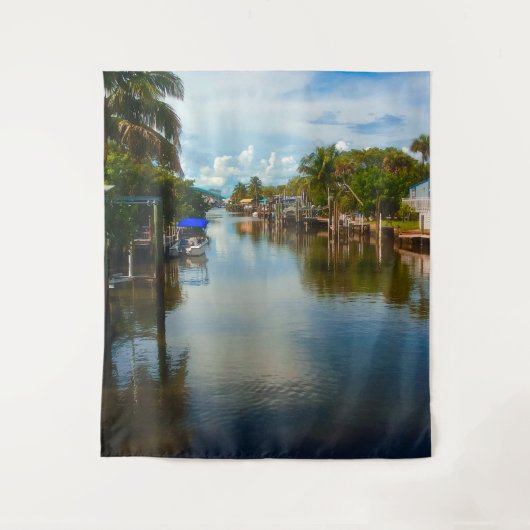 Vreedzaam Uitzicht Wandkleed (Voorkant)