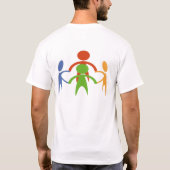 Vreedzaam Verenigen T-shirt (Achterkant)