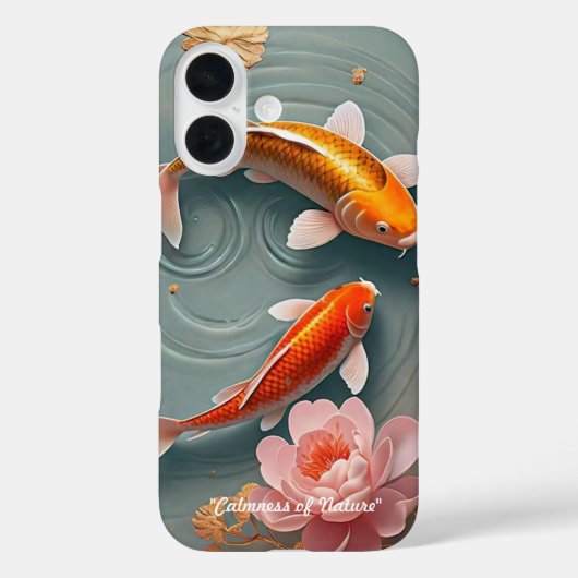 "Vreedzaam vijverleven" Case-Mate iPhone Case (Achterkant)