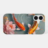 "Vreedzaam Vijverleven" iPhone 16 Hoesje (Achterkant horizontaal)