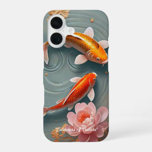 "Vreedzaam vijverleven" iPhone 16 Hoesje