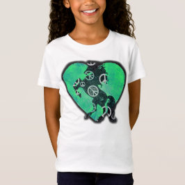 Vreedzaam wild paard! t-shirt