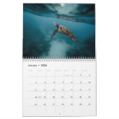 Vreedzaam Zee Schildpadden Ocean Marine Life Kalender (Jan 2026)