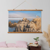 Vreedzaam zeegezicht hangend wandkleed (Slaapkamer)