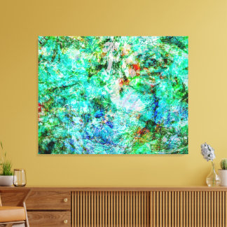 Vreedzame abstracte canvasprint op maat,Relaxed Canvas Afdruk
