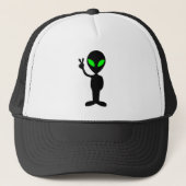 Vreedzame Alien Trucker Pet (Voorkant)