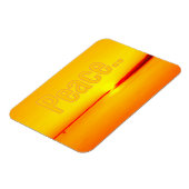 Vreedzame Amber Zonsondergang Magneet (Linkerzijde)