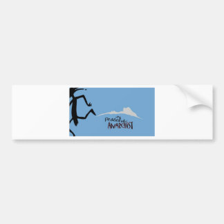 vreedzame anarchist bumpersticker