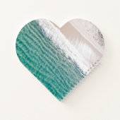 Vreedzame Beach Waves Naam Notitieboek (Achterkant)