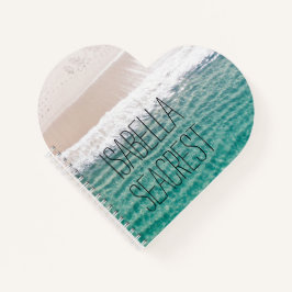 Vreedzame Beach Waves Naam Notitieboek