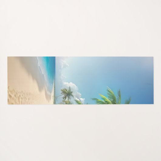Vreedzame Beach Yoga Mat (Achterkant (horizontaal))