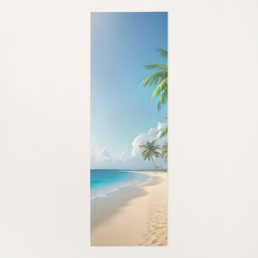 Vreedzame Beach Yoga Mat (Achterkant)
