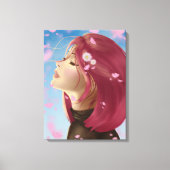 Vreedzame Bloei Canvas Afdruk (Voorkant)