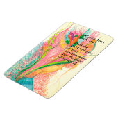 Vreedzame Bloemenfee Flexibele Fotomagneet Magneet (Linkerzijde)