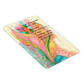 Vreedzame Bloemenfee Flexibele Fotomagneet Magneet (Rechterzijde)